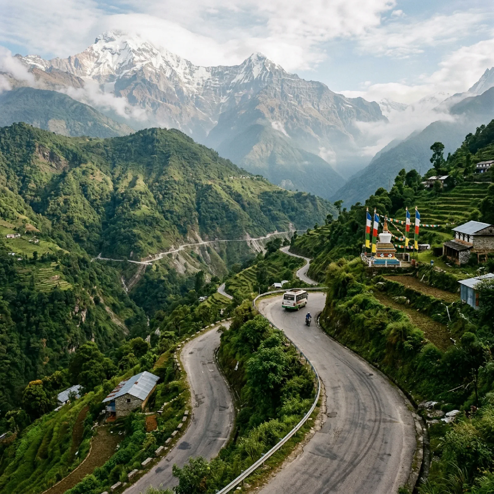 Winding Mountain Road